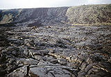 Lava auf dem Weg zum Meer